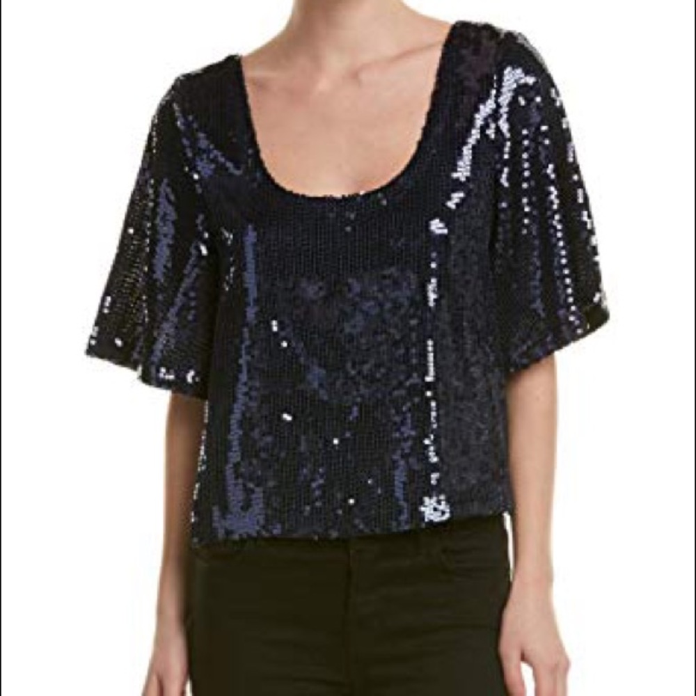 Free People, sequels Navy Blue blouse